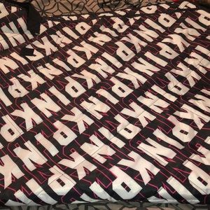 PINK packable blanket